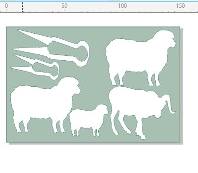 Shearing Sheep,lambs,farm,animals, 110 x 180mm min buy 3